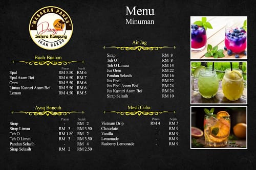 dangau menu 2